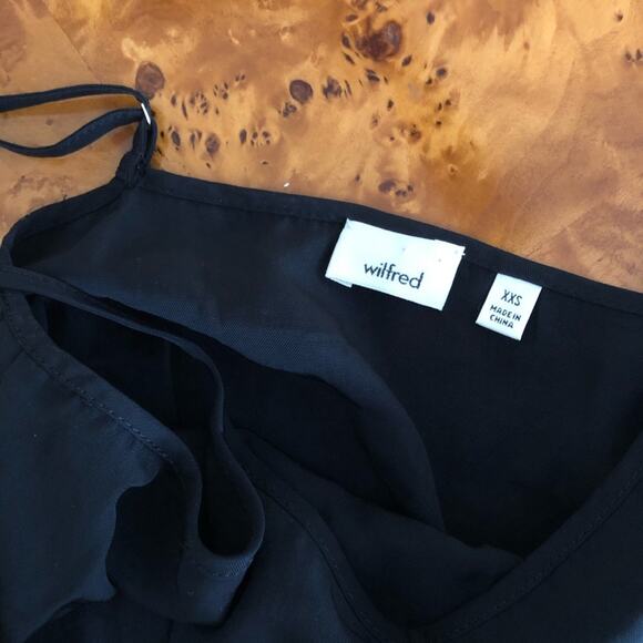 Aritzia Wilfred Black Sleeveless Midi Dress - Picture 5 of 6